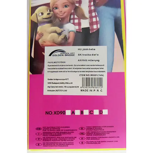 Foto dell’avviso ufficiale: Bearby Beautiful Girl Bambola di plastica — rischio: Rischio chimico