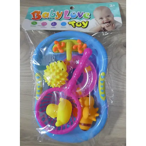 Foto uit de officiële melding: Baby Love Tőy Baby Love Toy Badspeelgoed — risico: Chemische risico's & Verstikking door inslikken