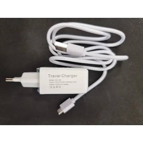 Photo de l’avis officiel: DOBLE USB CAR ADAPTER Chargeur USB — risque: Choc électrique
