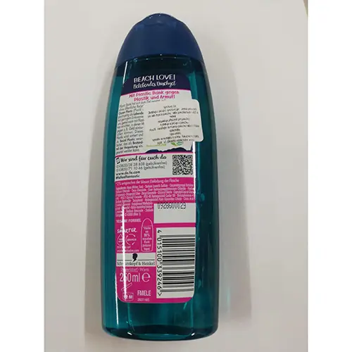 Photo de l’avis officiel: FA BEACH LOVE Gel douche — risque: Risque chimique