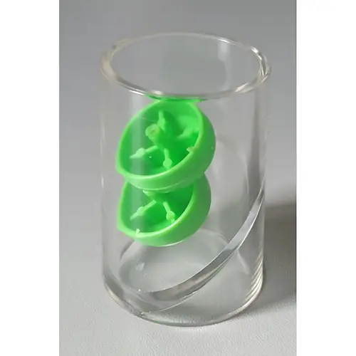 Photo from the official notice: Clockwork pull back toy plastic toy — choking risk