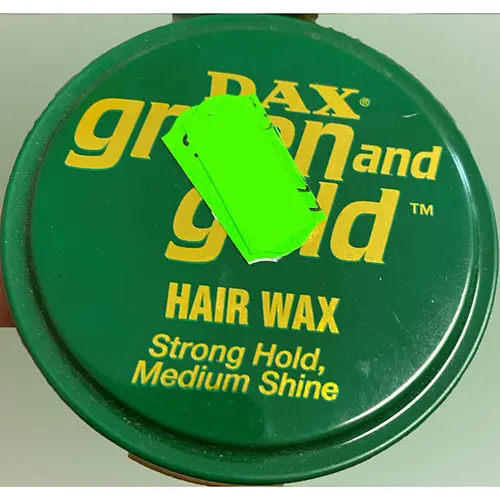 Foto dell’avviso ufficiale: DAX Green &amp; Gold Hair Wax Cera per capelli — rischio: Rischio chimico