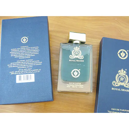 Photo de l’avis officiel: Frago World Royal Shaikh Parfum — risque: Risque chimique
