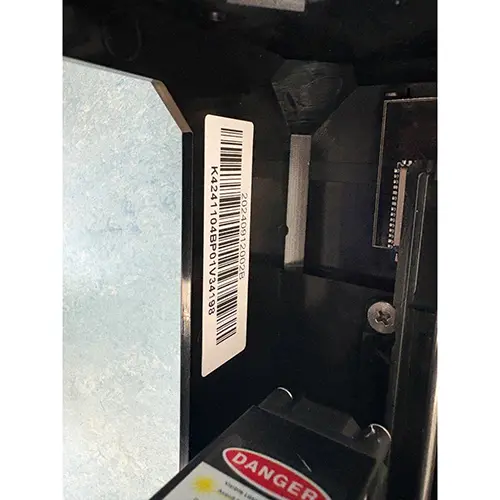 Photo de l’avis officiel: HomdMarket Graviermaschine, mit 8*8 cm Arbeitsbereich für Anfänger Machine de gravure laser — risque: Dommages à la vue