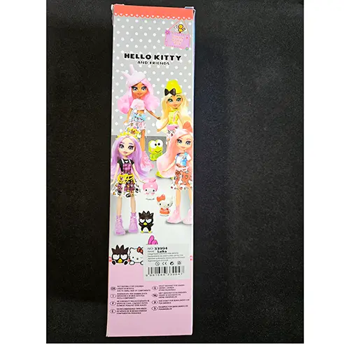 Foto do aviso oficial: HELLO KITTY and friends Boneca de plástico — risco: Químico