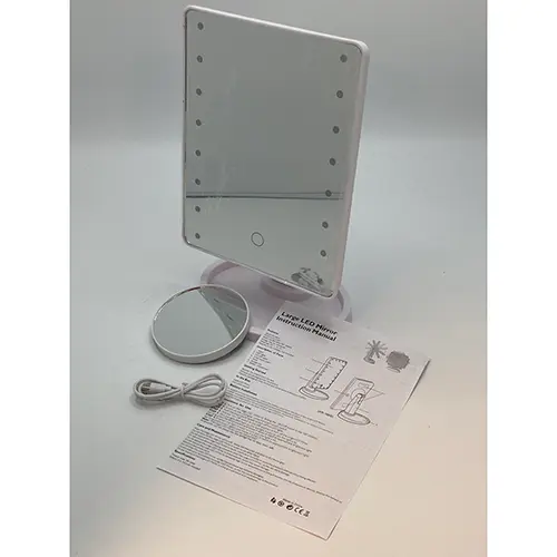 Foto do aviso oficial: Nordic Import LED mirror Espelho com luzes LED — risco: Ambiente