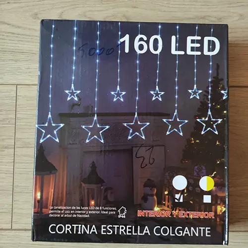Photo de l’avis officiel: Landscape Lights Chaîne d'éclairage — risque: Choc électrique