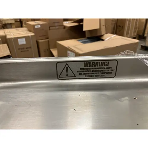 Foto dell’avviso ufficiale: Bosfor MEAT MINCER UKM-12 Tritacarne — rischio: Lesioni