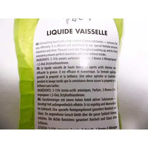Foto dell’avviso ufficiale: Le Coq Liquide vaiselle Detergente liquido — rischio: Rischio chimico