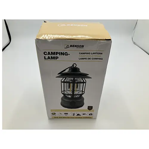 Foto do aviso oficial: Benson Outdoor Camping-lamp Lanterna de campismo — risco: Ambiente