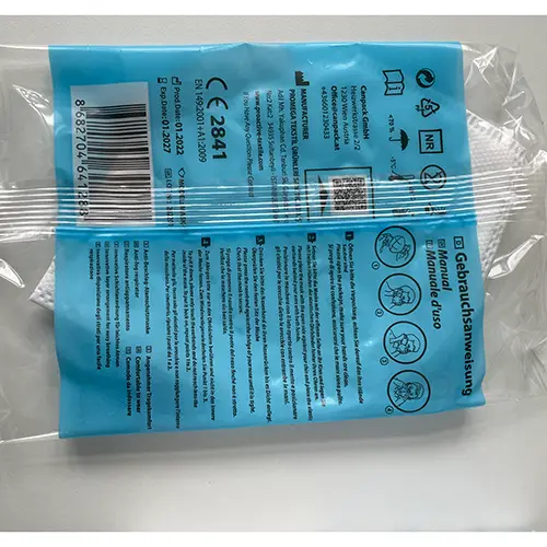 Foto aus der offiziellen Meldung: pro acitve-tex Ultra Protective Mask FFP2 NR Maske Partikelfiltermaske — Risiko: Gesundheitsrisiken/Sonstige