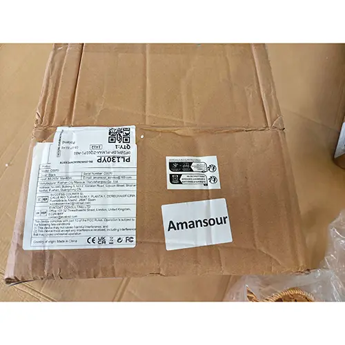 Foto do aviso oficial: Amansour Ceiling Light Lâmpada de teto — risco: Choque elétrico