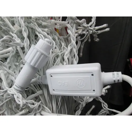 Photo de l’avis officiel: 500 LED ICICLE 25M+500LED Chaîne d'éclairage — risque: Choc électrique
