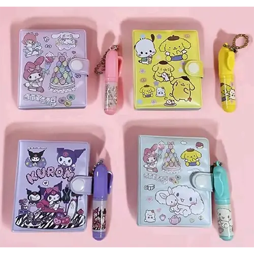 Photo de l’avis officiel: Sanrio Anteckningsbok My Melody Cahiers avec stylos — risque: Risque chimique