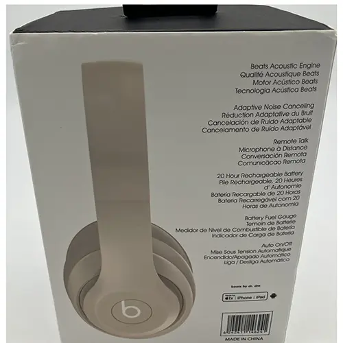 Photo from the official notice: Beats by Dr. Dre (counterfeit) Studio Pro headphones wireless headphones — chemical & environment risk