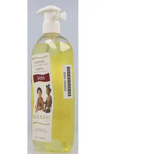Foto dell’avviso ufficiale: Makari de Suisse Shampooing à l'huile d'amande douce - bébé Shampoo per bambini — rischio: Rischio chimico