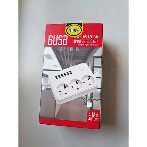 Foto do aviso oficial: USB Socket Trademark A66 Chumbo da extensão — risco: Choque elétrico