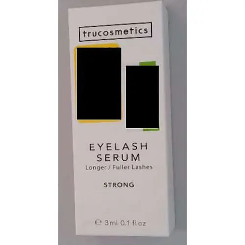 Photo de l’avis officiel: trucosmetics Eyelash Serum Sérum pour cils — risque: Risque chimique