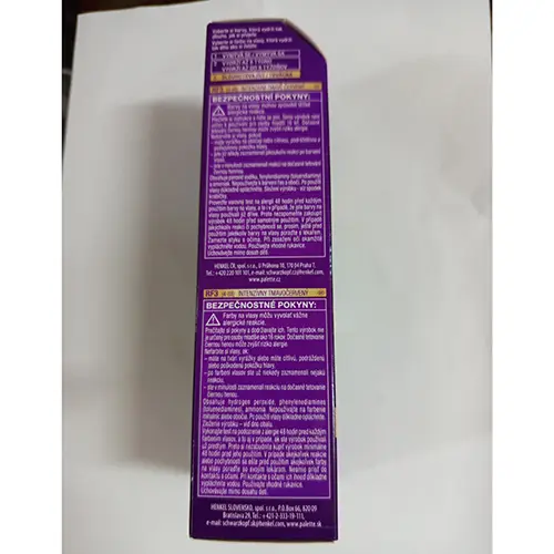 Zdjęcie z oficjalnego zgłoszenia: Schwarzkopf Palette LONG-LASTING INTENSITY, PERMANENT, 3x CARE Farba do włosów — ryzyko: Chemiczne