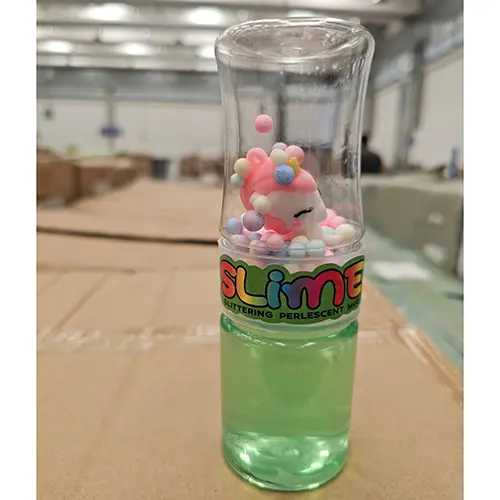 Photo de l’avis officiel: CRYSTAL MUD Glittering Pearlescent Slime de jouet — risque: Risque chimique