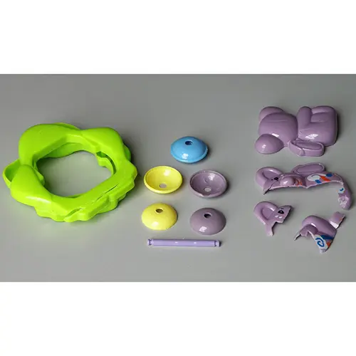 Foto do aviso oficial: LE BEI – LOVELY ANGEL TOYS Baby rattles, Just for angelic smile Conjunto de chocalho de brinquedo — risco: Engasgamento
