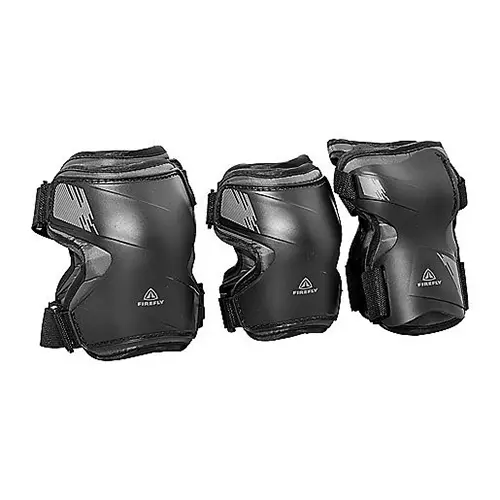 Photo de l’avis officiel: Firefly Set de protections de roller Leisureline 2-0 Firefly Ensemble d'équipement de protection — risque: Blessures