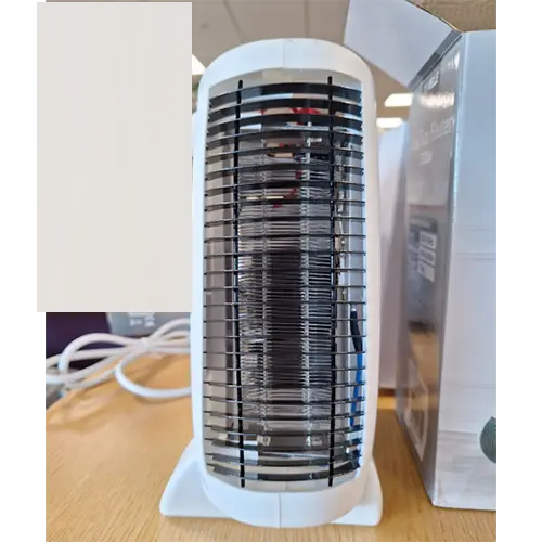Foto do aviso oficial: Devielle Dual Fan Heater Aquecedor de ventilador — risco: Choque elétrico