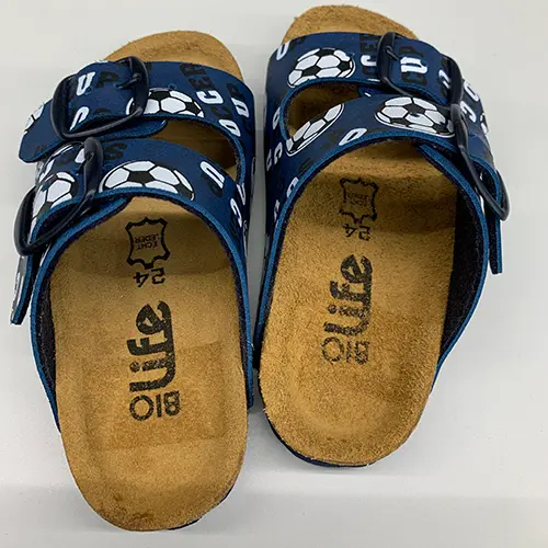 Foto dell’avviso ufficiale: Bio life Kinder-Pantoletten Sandali per bambini — rischio: Rischio chimico