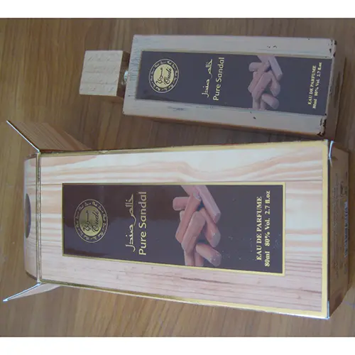 Photo de l’avis officiel: Oudi Pure Sandal Parfum — risque: Risque chimique