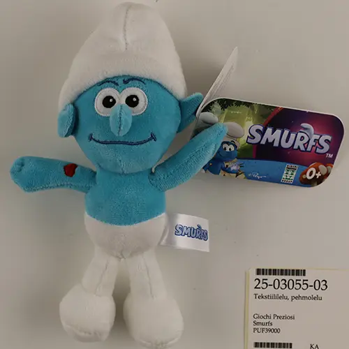 Photo de l’avis officiel: Giochi Preziosi Smurfs Jouet souple — risque: Étouffement