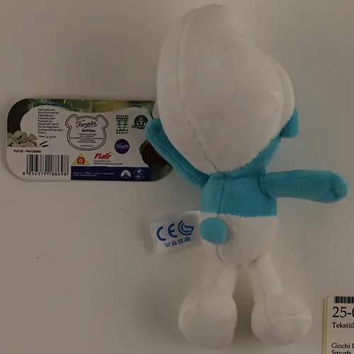 Photo de l’avis officiel: Giochi Preziosi Smurfs Jouet souple — risque: Étouffement