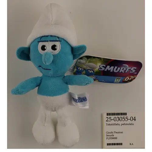 Photo de l’avis officiel: Giochi Preziosi Smurfs Jouet souple — risque: Étouffement