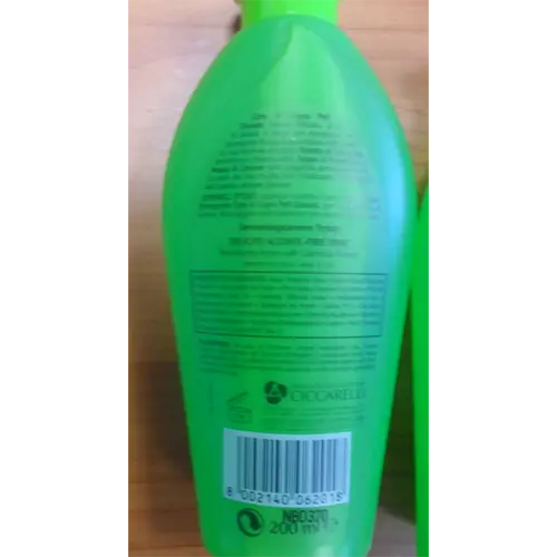 Foto dell’avviso ufficiale: CERA DI CUPRA Pelli giovani Tonico Delicato Tonico viso — rischio: Rischio chimico