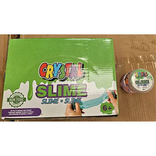 Photo de l’avis officiel: Crystal Slime Slime-Slime Slime de jouet — risque: Risque chimique (SR/03442/25)