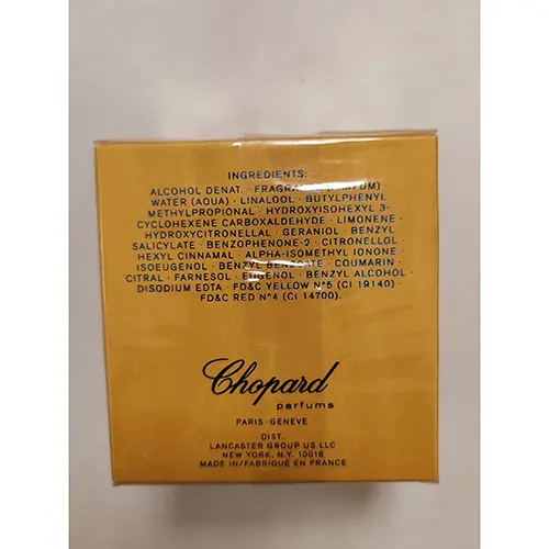 Photo de l’avis officiel: Chopard Infiniment chopard Parfum — risque: Risque chimique