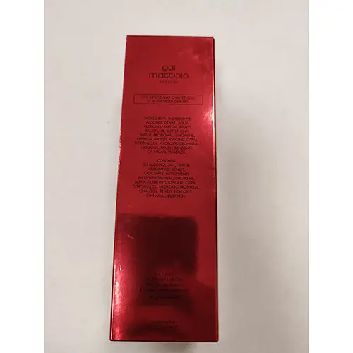 Photo de l’avis officiel: Gai Mattiolo That's Amore Eau de toilette — risque: Risque chimique (SR/03515/25)