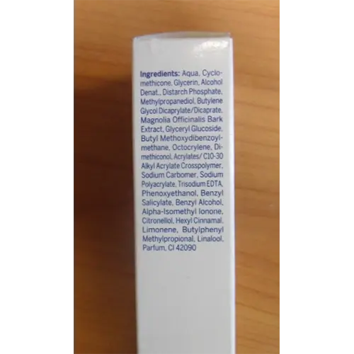 Photo de l’avis officiel: Nivea Anti - spot Crème pour le visage — risque: Risque chimique