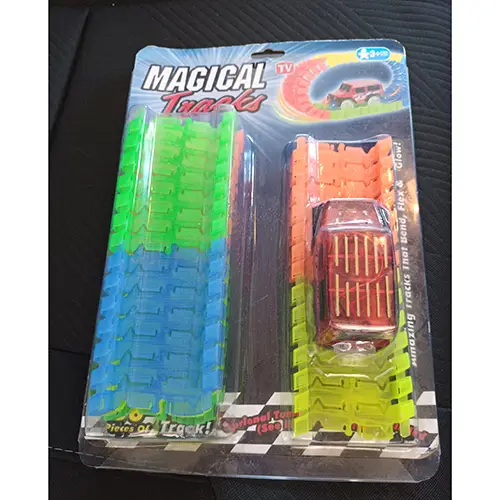 Foto do aviso oficial: Hračka magical tracks Carro de brinquedo com pista — risco: Ambiente