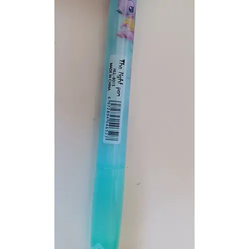 Foto aus der offiziellen Meldung: Disney Cartoon Cute LED Light-Up Ballpoint Pen Spielzeug-LED-Stift — Risiko: Chemikalie & Ersticken