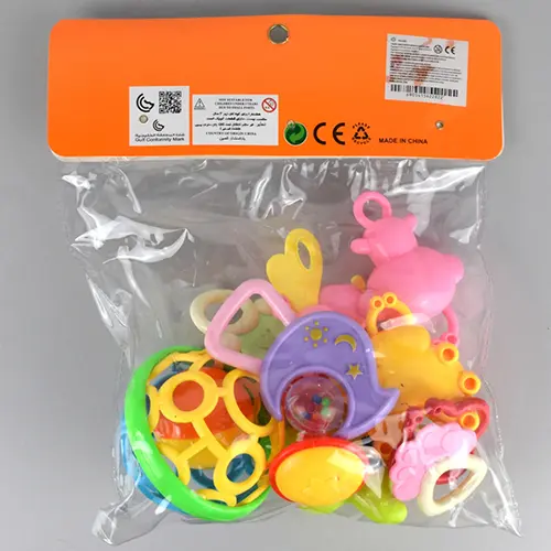 Foto aus der offiziellen Meldung: YALI TOYS műanyag csörgő készlet Rassel-Set — Risiko: Ersticken