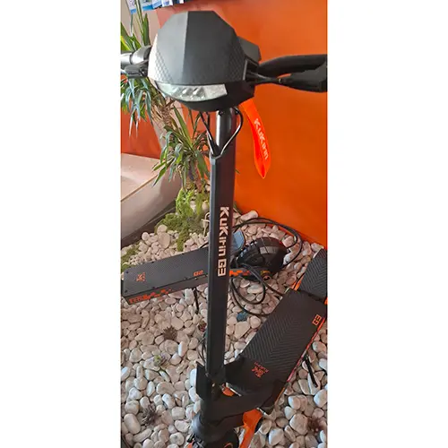 Photo from the official notice: KuKirin Electric scooter — fire & injuries risk