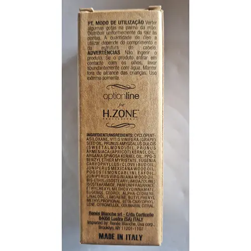 Photo de l’avis officiel: H.Zone Beard oil Huile de barbe — risque: Risque chimique