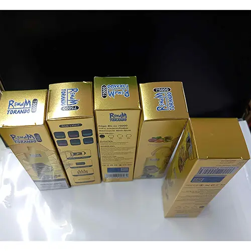 Foto del aviso oficial: RENdM TORANDO RENdM TORANDO 7500 - STRAWBERRY KIWI Cigarrillo electrónico desechable — riesgo: Riesgos químicos