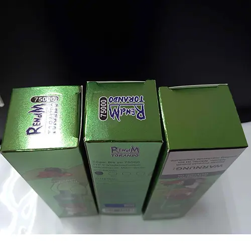 Photo de l’avis officiel: RENdM TORANDO 7500 - STRAWBERRY WATERMELON Cigarette électronique jetable — risque: Risque chimique