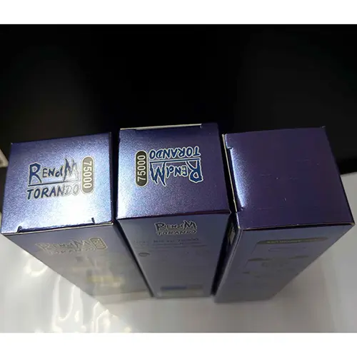 Photo from the official notice: RENdM TORANDO RENdM TORANDO 7500 - BLUEBERRY CHERRY CRANBERRY disposable electronic cigarette — chemical risk