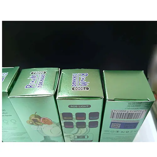 Photo de l’avis officiel: RENdM TORANDO 7500 Cigarette électronique jetable — risque: Risque chimique (SR/03679/25)