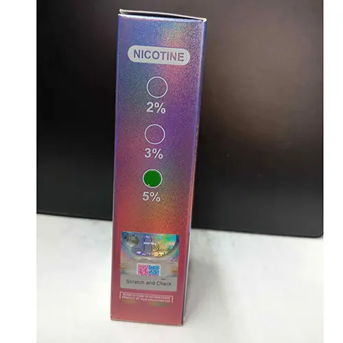 Foto del aviso oficial: FUMOT® FUMOT Leopard 40K - Peachy Mango Pineapple Cigarrillo electrónico desechable — riesgo: Riesgos químicos