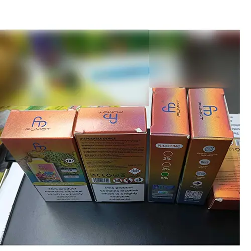 Photo de l’avis officiel: fm ® FUMOT Leopard 40K Cigarette électronique jetable — risque: Risque chimique (SR/03686/25)