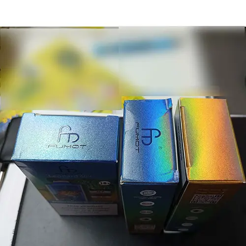 Photo from the official notice: fm ® FUMOT Leopard 40K disposable electronic cigarette — chemical risk (SR/03693/25)