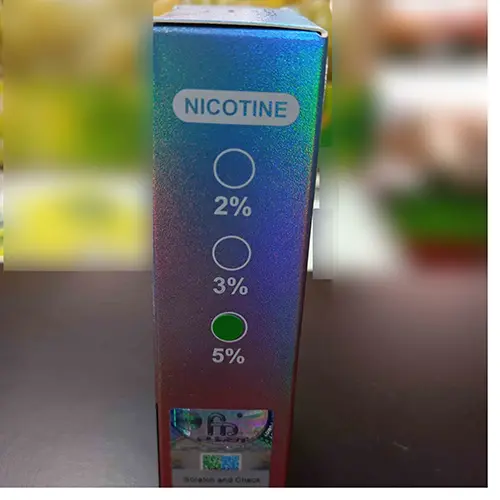 Photo from the official notice: FUMOT® FUMOT Leopard 40K - Mixed Berries disposable electronic cigarette — chemical risk